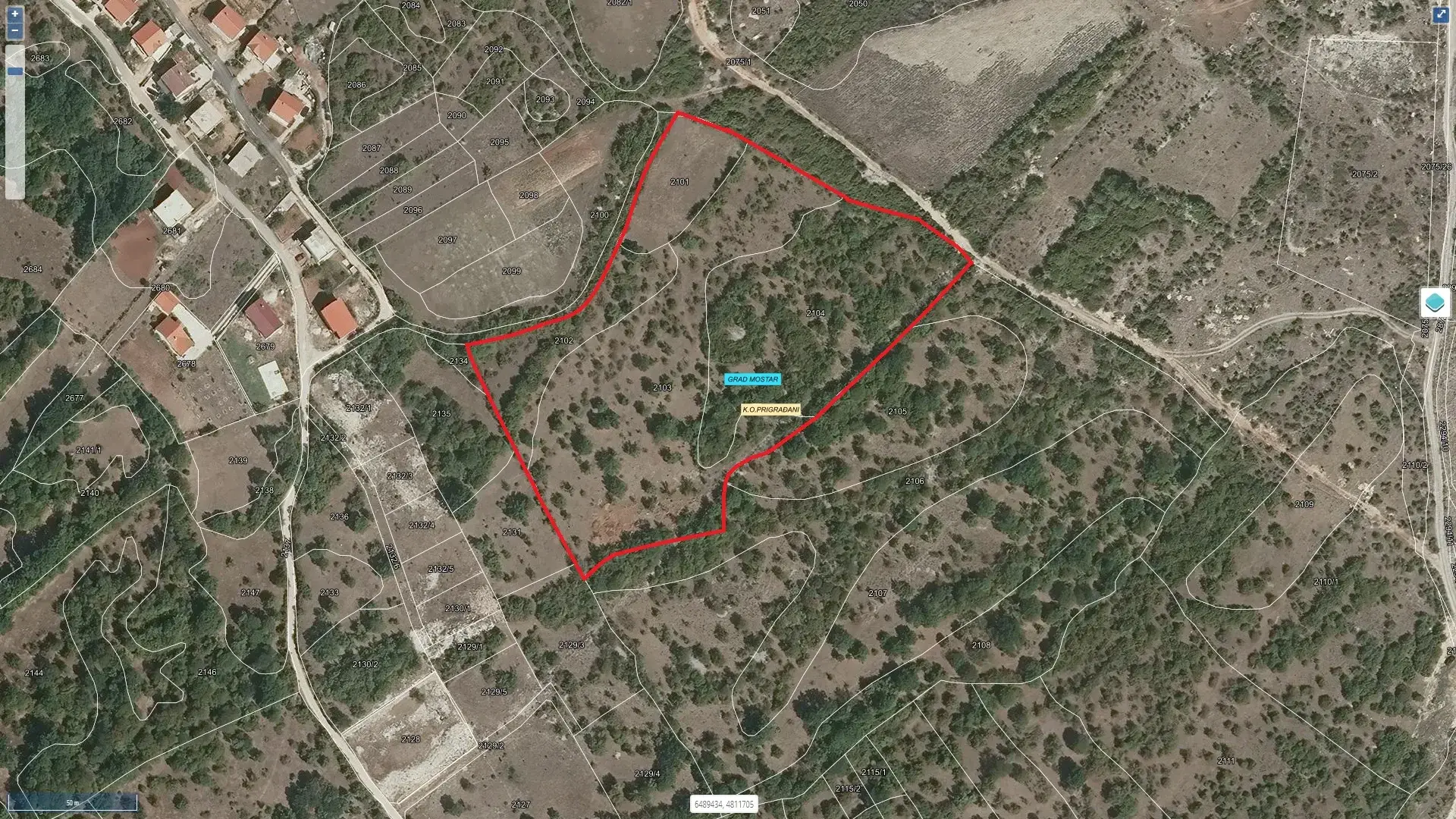 Investicijsko zemljište Prigrađani — 17.512 m² — 1 / 2